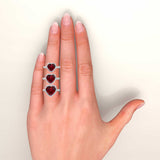 HEART RUBY & DIAMOND Ring