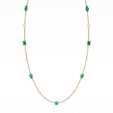 EMERALD & DIAMOND Necklace