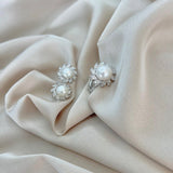 PEARL & DIAMOND MARQUISE Earrings - MARCELLO RICCIO®