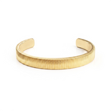 Grain Textured Cuff Bracelet, 18K Gold