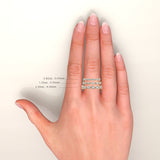 MARQUISE DIAMOND BEZEL SET ETERNITY RING
