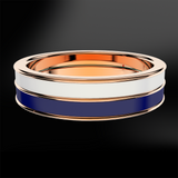 Double Band Enamel Ring