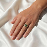 Jade & Diamond Ring
