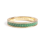 Hand Painted Mosaic Enamel Ring