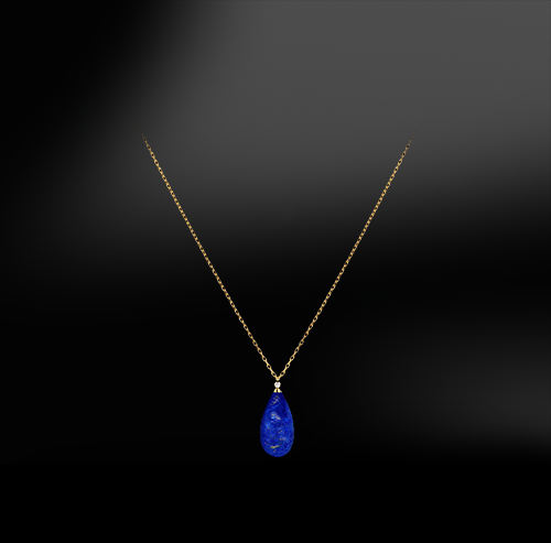 Lapis Lazuli & DIAMOND Necklace