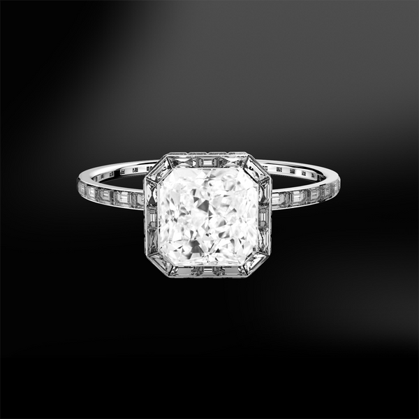 YELLOW & WHITE DIAMOND Ring