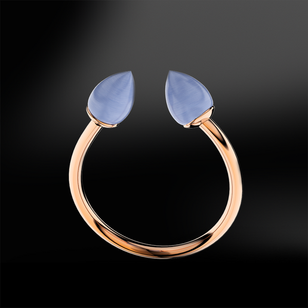 BLUE AGATE Ring