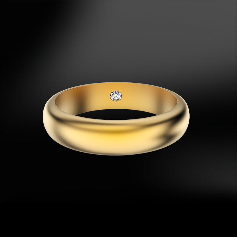 GOLD wedding band Ring