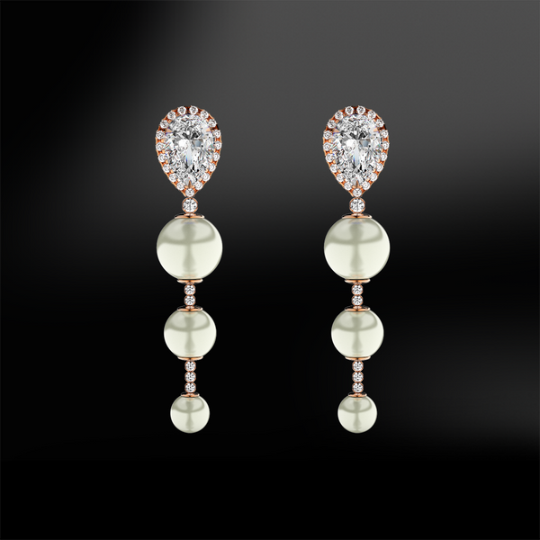 DIAMOND & PEARL Earrings