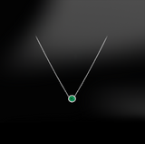 EMERALD - DIAMOND Necklace